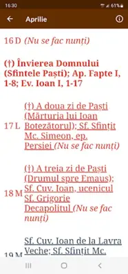 Calendar Ortodox 2023 android App screenshot 11